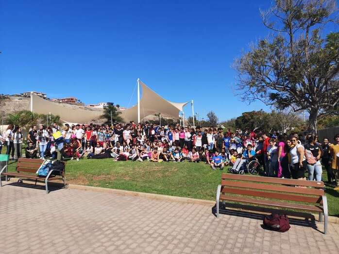 La convivencia se desarrolló en el Parque Maspalomas Sur (Foto TA)